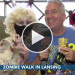 Downtown Lansing Zombie Walk 2021 on WILX News 10